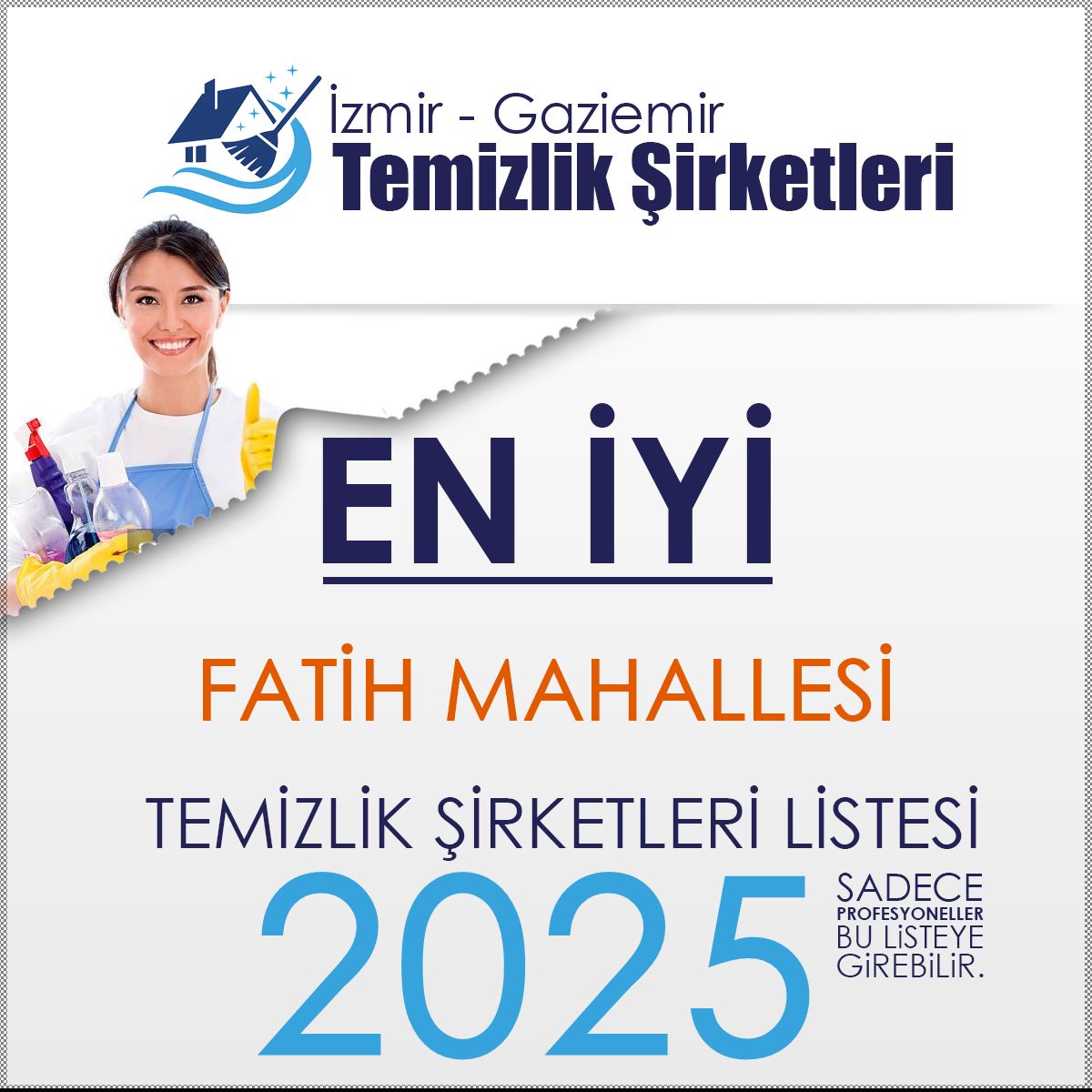 Gaziemir Fatih Mahallesi En İyi Temizlik Şirketi